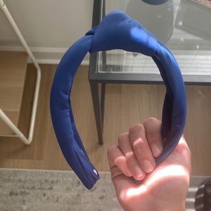 Lele Sadoughi navy headband